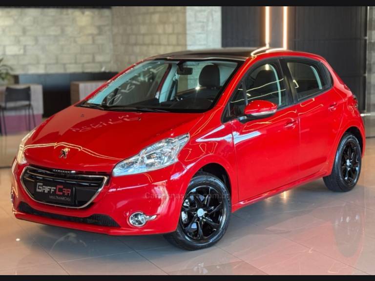 PEUGEOT - 208 - 2014/2015 - Vermelha - R$ 45.900,00