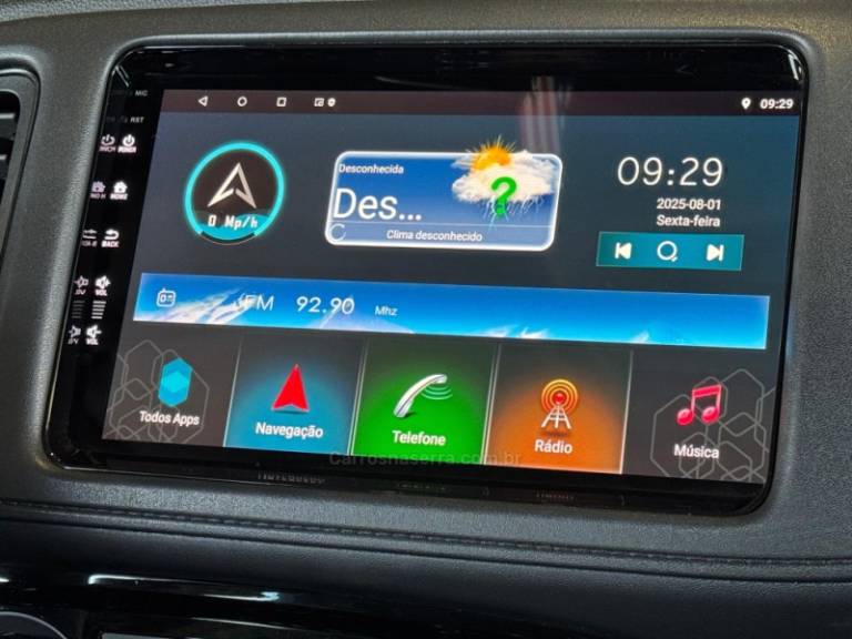 HONDA - HR-V - 2015/2016 - Prata - R$ 85.900,00